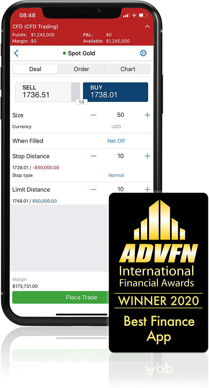 Apps de trading en IG